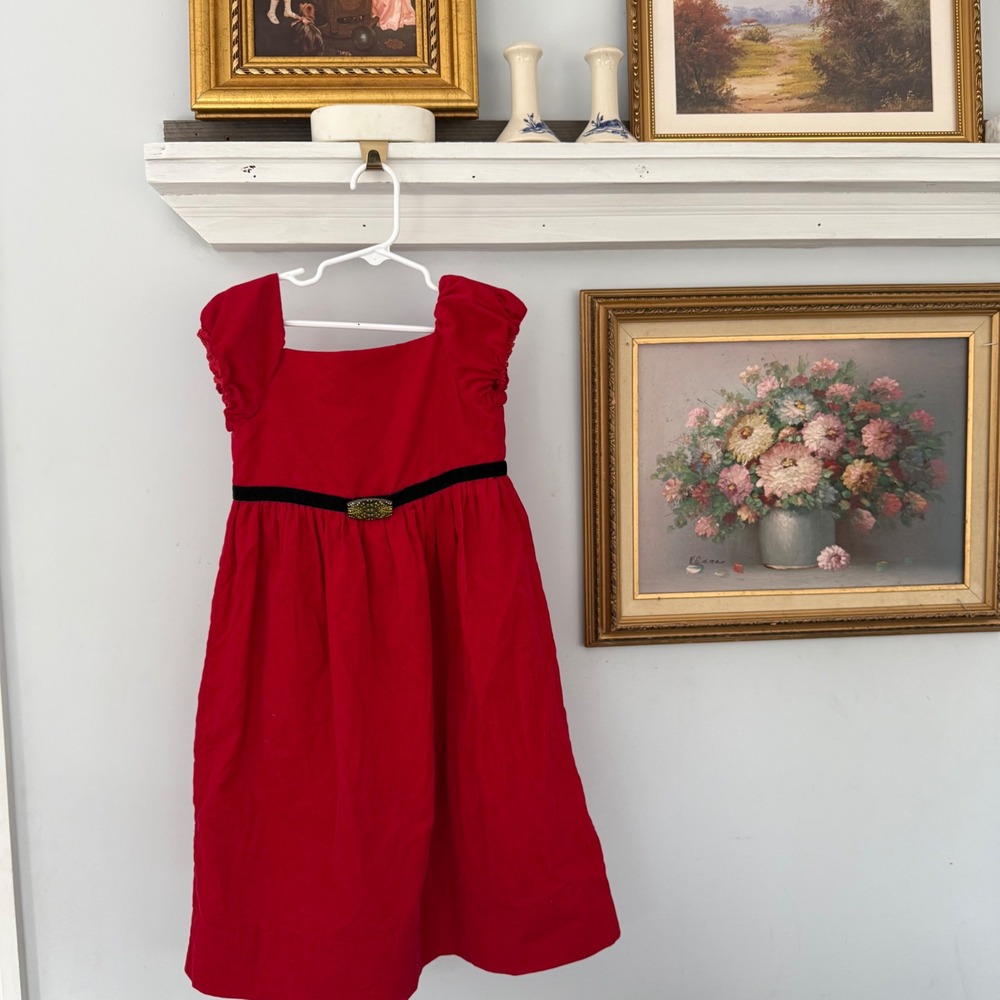 Ralph Lauren Girl's‎ Holiday Christmas Dress (Size 5)